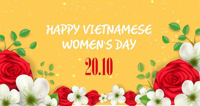 Chúc mừng 20.10 bằng tiếng Anh