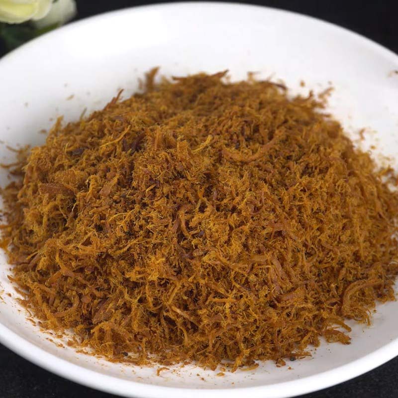 Thành phẩm món ruốc gà cay