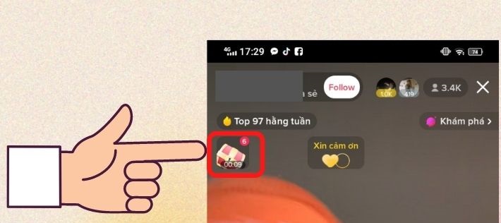 Cách nhặt xu trên TikTok