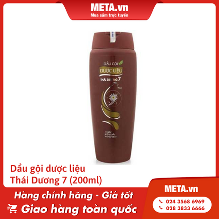 Dầu gội dược liệu Thái Dương 7 (200ml)