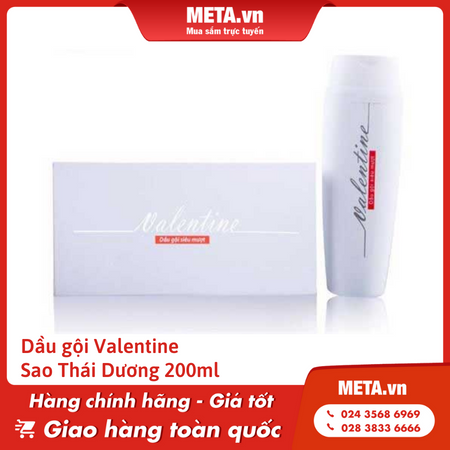 Dầu gội Valentine Sao Thái Dương 200ml