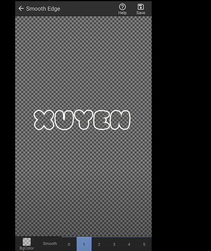 Cách tạo avatar trong suốt trên TikTok có tên bạn