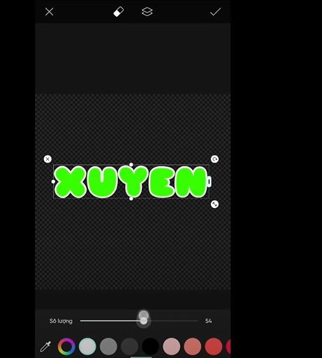 Cách làm avatar trong suốt trên TikTok có tên bạn