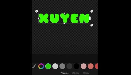 Cách làm avatar trong suốt trên TikTok có tên bạn