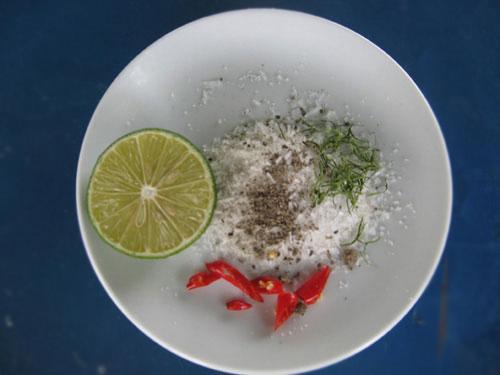 Muối chấm lẩu rươi