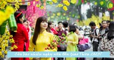 Còn bao nhiêu ngày nữa đến giao thừa 2024? Đếm ngược Tết 2024