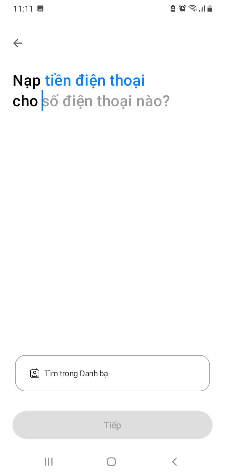 Cách nạp thẻ Viettel vào điện thoại qua Internet banking