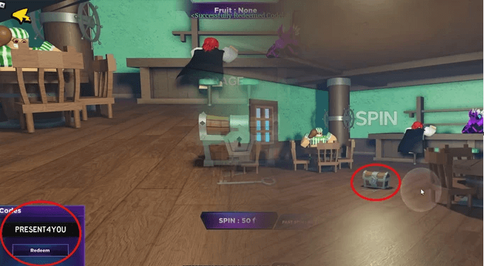 Cách nhập code Fruit Battlegrounds