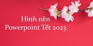 Hình nền Powerpoint Tết 2023