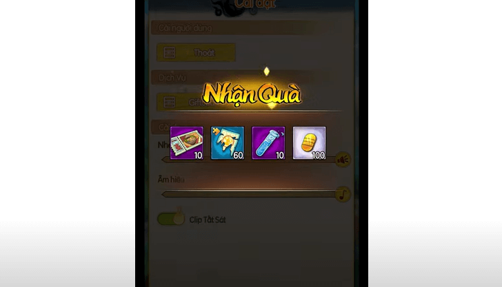 Cách nhập code Cửu Vĩ Đại Chiến