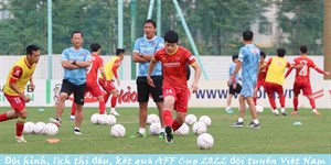 Đội hình, lịch thi đấu, kết quả AFF Cup 2022 đội tuyển Việt Nam