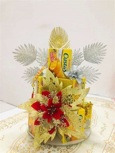 các mẫu tháp bánh tài lộc