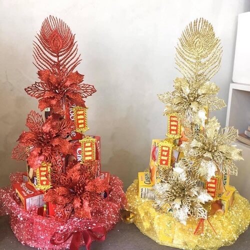 Các mẫu tháp bánh tài lộc