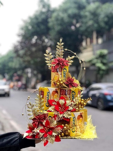 Mẫu tháp bánh đẹp 