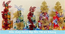 20+ Mẫu tháp bánh đẹp đón Tết an khang