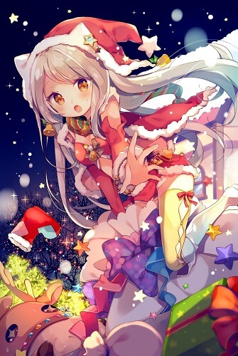 Hình nền anime Giáng Sinh