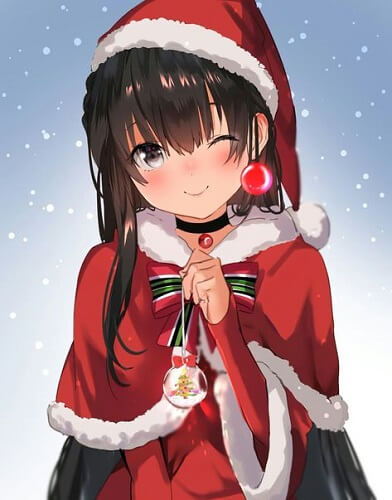 Hình nền anime Giáng Sinh