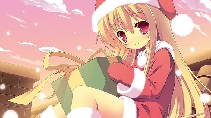 ảnh anime noel