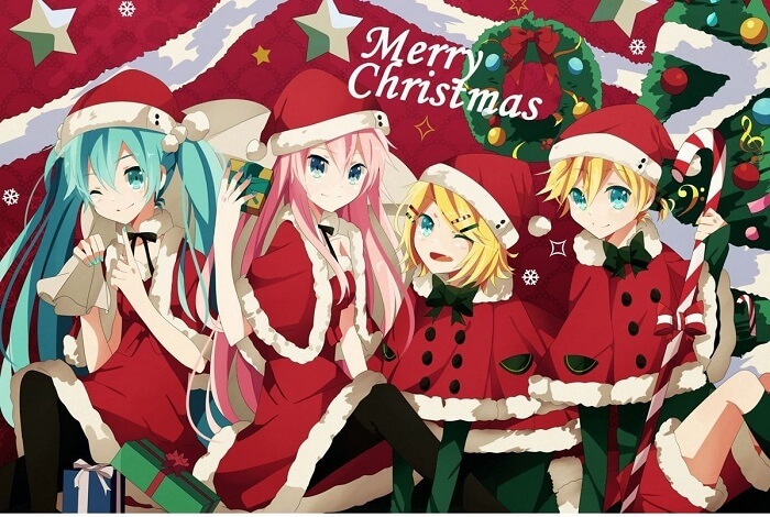 Hình nền Giáng Sinh anime