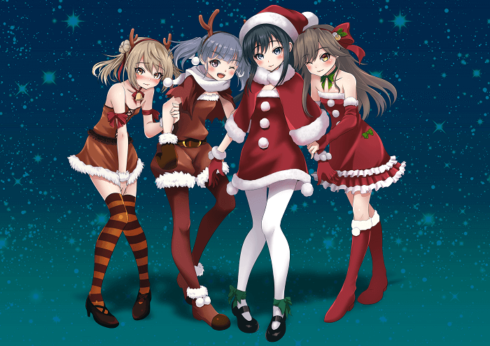 Hình nền anime Giáng Sinh 3