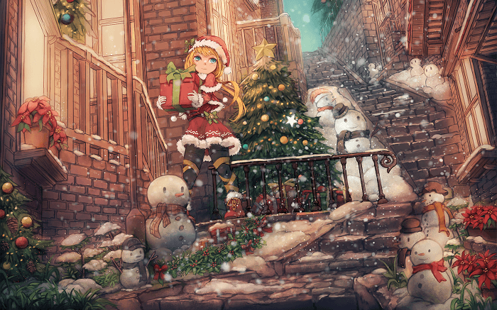 Ảnh anime Giáng Sinh 1