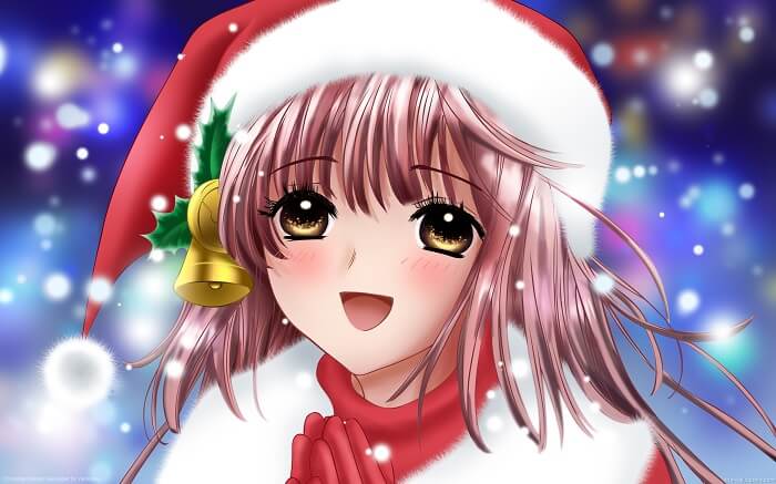hình anime giáng sinh