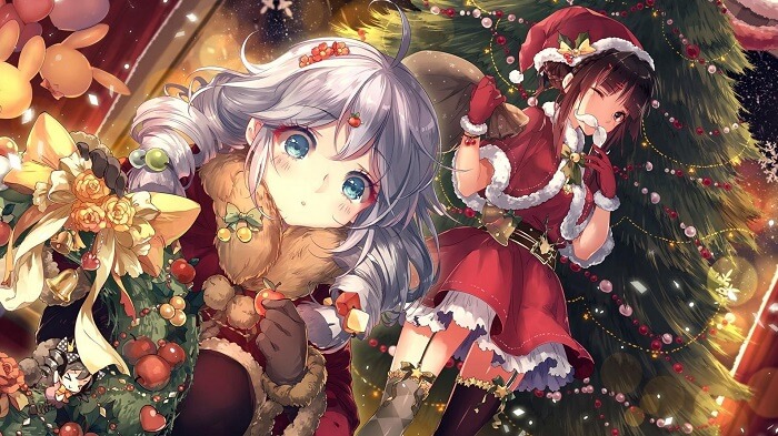 Hình nền anime Giáng Sinh