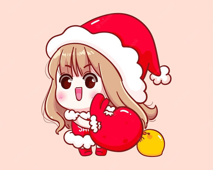 Hình noel chibi