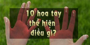 10 hoa tay có ý nghĩa gì? Người có 10 hoa tay có hiếm không?