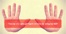 7 hoa tay có ý nghĩa gì? Người có 7 hoa tay tình duyên lận đận?