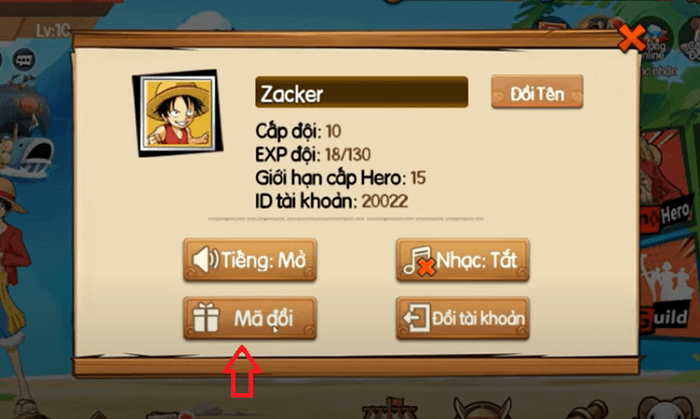 Cách nhập code OP Đại Chiến