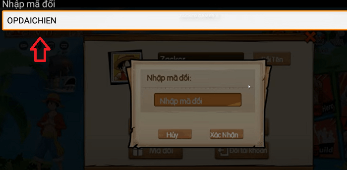Cách nhập code OP Đại Chiến
