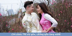 30+ Lời chúc Tết vợ yêu, chồng yêu hay nhất mừng năm mới Giáp Thìn 2024