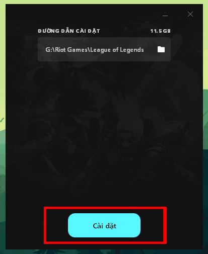 Hệ thống sẽ tự động lưu trữ game trong ổ còn nhiều dung lượng trên máy tính