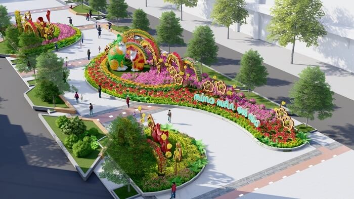 Đường hoa Nguyễn Huệ Đường hoa Nguyễn Huệ