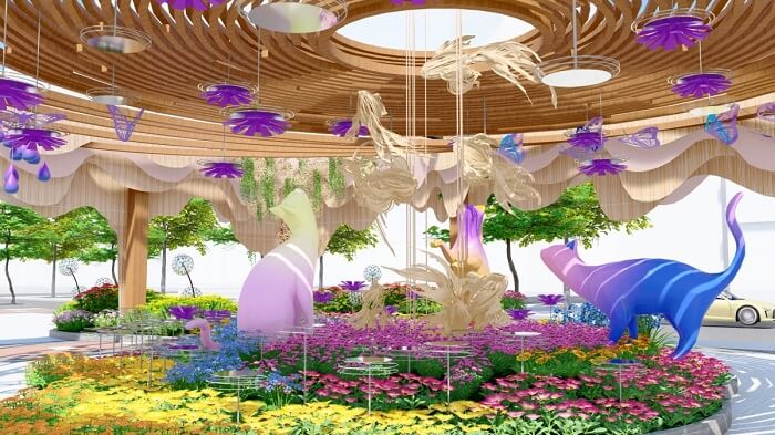 Ảnh Đường hoa Nguyễn Huệ