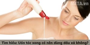 Tìm hiểu: Uốn tóc xong có nên dùng dầu xả không?