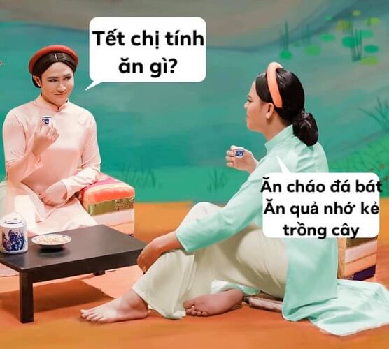 Ảnh meme Tết