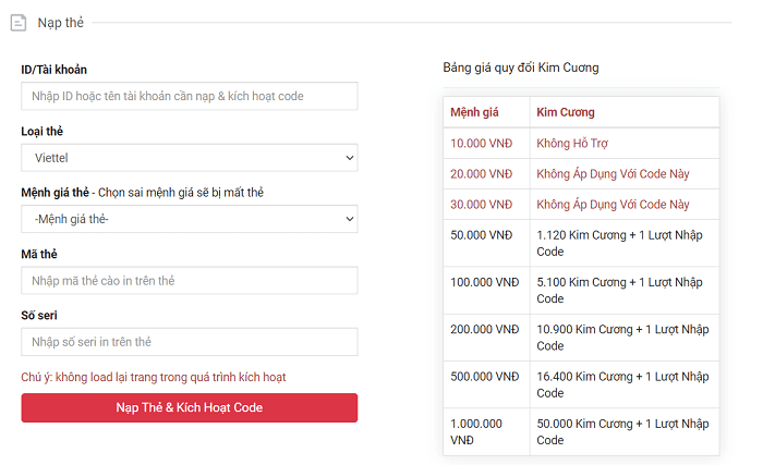Cách nhập code Đại Lộ Danh Vọng Free Fire