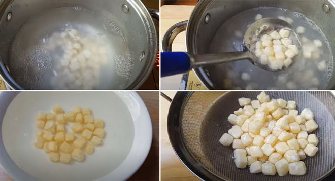 Cách làm trân châu phô mai con bò cười