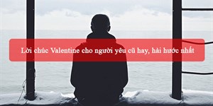 Lời chúc Valentine cho người yêu cũ hay, hài hước nhất