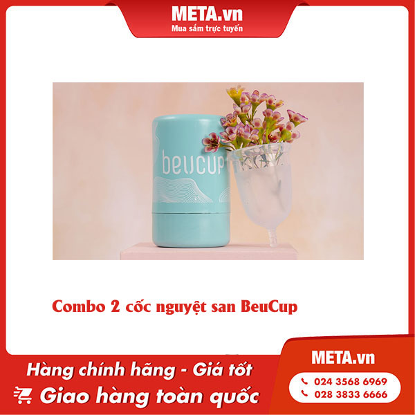 Combo 2 cốc nguyệt san BeuCup