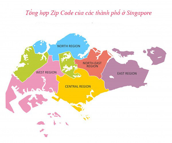 Bảng mã zip Singapore