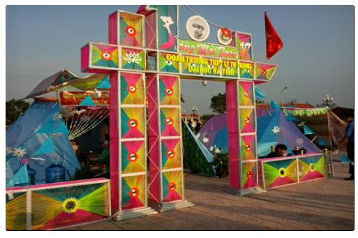 Tổng hợp mẫu cổng trại 26/3 đẹp nhất