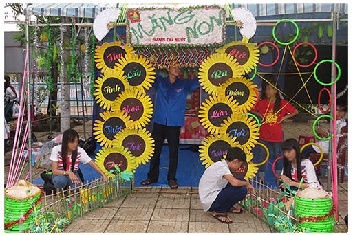 Tổng hợp mẫu cổng trại 26/3 đẹp nhất