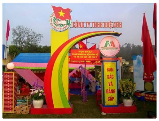 Tổng hợp mẫu cổng trại 26/3 đẹp nhất