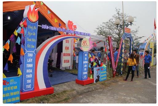 Tổng hợp mẫu cổng trại 26/3 đẹp nhất