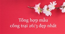 Tổng hợp mẫu cổng trại 26/3 đẹp nhất