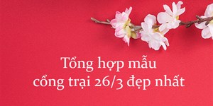 Tổng hợp mẫu cổng trại 26/3 đẹp nhất