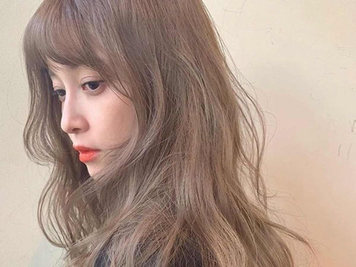 Công thức nhuộm tóc màu nâu trà sữa